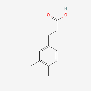 molecular formula C11H14O2 B1334462 3-(3,4-二甲基苯基)丙酸 CAS No. 25173-76-6