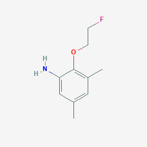 2-(2-Fluoroethoxy)-3,5-dimethylaniline