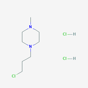 molecular formula C8H19Cl3N2 B133448 1-(3-氯丙基)-4-甲基哌嗪二盐酸盐 CAS No. 2031-23-4