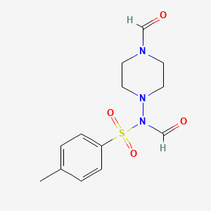 N-(4-Formylpiperazin-1-yl)-N-tosylformamide