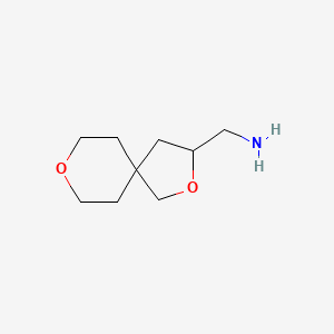 (2,8-Dioxaspiro[4.5]decan-3-yl)methanamine