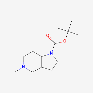 tert-Butyl 5-methyloctahydro-1H-pyrrolo[3,2-c]pyridine-1-carboxylate