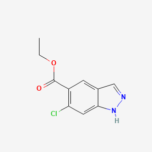 Ethyl 6-chloro-2H-indazole-5-carboxylate