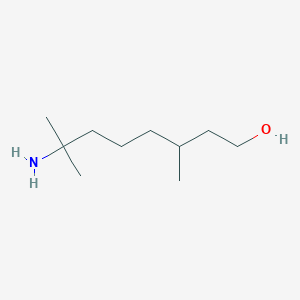 7-Amino-3,7-dimethyloctan-1-ol