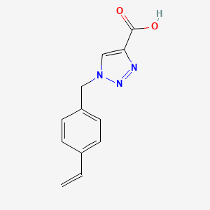 1-(4-vinylbenzyl)-1H-1,2,3-triazole-4-carboxylic acid