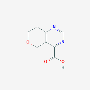 7,8-Dihydro-5H-pyrano[4,3-d]pyrimidine-4-carboxylic acid