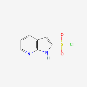 1H-Pyrrolo[2,3-b]pyridine-2-sulfonyl chloride