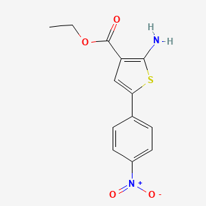 Ethyl 2-amino-5-(4-nitrophenyl)thiophene-3-carboxylate