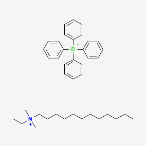 N-Ethyl-N,N-dimethyldodecan-1-aminium tetraphenylborate