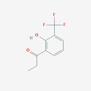 1-(2-Hydroxy-3-(trifluoromethyl)phenyl)propan-1-one