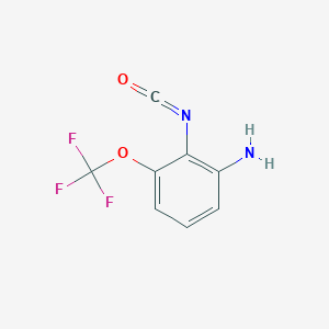 2-Isocyanato-3-(trifluoromethoxy)aniline