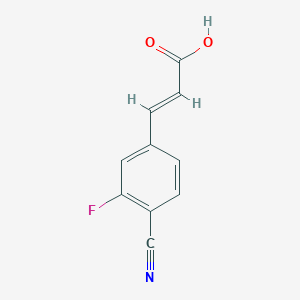 4-Cyano-3-fluorocinnamic acid