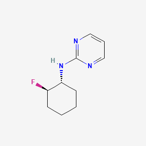 N-((1R,2R)-2-Fluorocyclohexyl)pyrimidin-2-amine