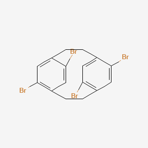 2,5-[(1,4-Dibromobenzene-2,5-diyl)bis(ethane-2,1-diyl)]-1,4-dibromobenzene