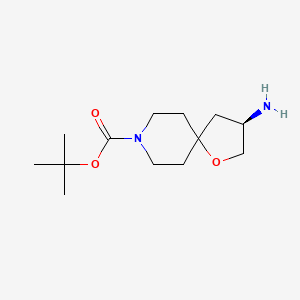 tert-Butyl (R)-3-amino-1-oxa-8-azaspiro[4.5]decane-8-carboxylate