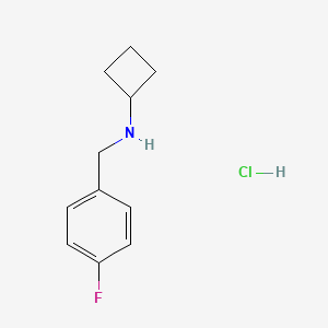 N-(4-Fluorobenzyl)cyclobutanamine hydrochloride