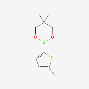 5,5-Dimethyl-2-(5-methylthiophen-2-yl)-1,3,2-dioxaborinane