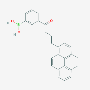 (3-(4-(Pyren-1-yl)butanoyl)phenyl)boronic acid