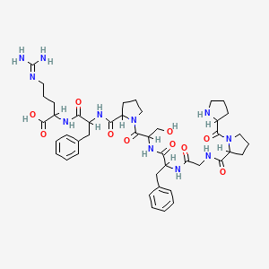 molecular formula C44H61N11O10 B1334562 脯-脯-甘-苯-丝-脯-苯-精 CAS No. 16875-11-9