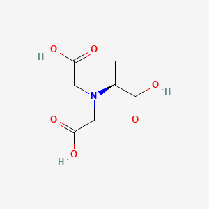 molecular formula C7H11NO6 B13345646 Methylglycine diacetic acid CAS No. 29578-05-0