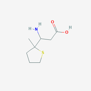 3-Amino-3-(2-methylthiolan-2-yl)propanoic acid