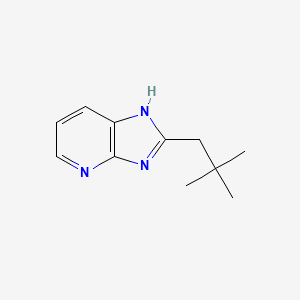 2-Neopentyl-3H-imidazo[4,5-b]pyridine