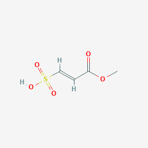 3-Methoxy-3-oxoprop-1-ene-1-sulfonic acid