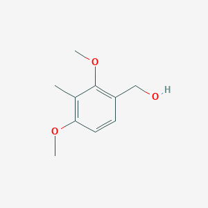 molecular formula C10H14O3 B1334576 2,4-Dimethoxy-3-methylbenzyl alcohol CAS No. 78647-61-7