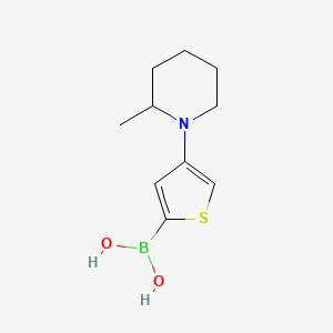 (4-(2-Methylpiperidin-1-yl)thiophen-2-yl)boronic acid