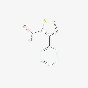 molecular formula C11H8OS B133458 3-苯基-2-噻吩甲醛 CAS No. 26170-85-4