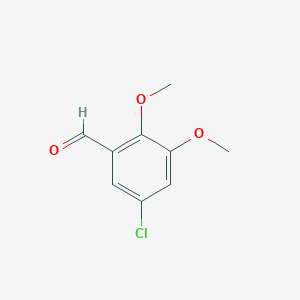 molecular formula C9H9ClO3 B1334580 5-Chloro-2,3-dimethoxybenzaldehyde CAS No. 86232-28-2