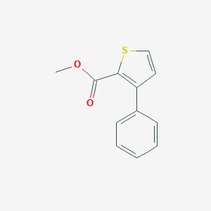 molecular formula C12H10O2S B133459 Methyl 3-Phenylthiophene-2-carboxylate CAS No. 21676-89-1