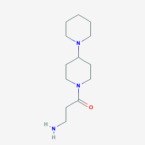 3-Amino-1-{[1,4'-bipiperidine]-1'-yl}propan-1-one