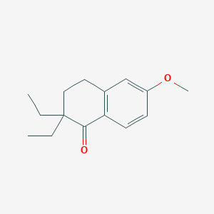 2,2-diethyl-6-methoxy-3,4-dihydronaphthalen-1(2H)-one