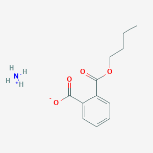 molecular formula C12H17NO4 B13346045 Ammonium 2-(butoxycarbonyl)benzoate CAS No. 75239-51-9