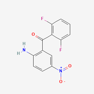 (2-Amino-5-nitrophenyl)(2,6-difluorophenyl)methanone