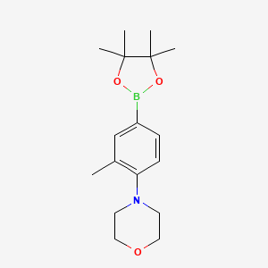 4-(2-Methyl-4-(4,4,5,5-tetramethyl-1,3,2-dioxaborolan-2-yl)phenyl)morpholine