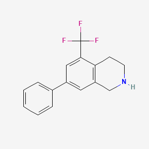 7-Phenyl-5-(trifluoromethyl)-1,2,3,4-tetrahydroisoquinoline