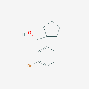 (1-(3-Bromophenyl)cyclopentyl)methanol