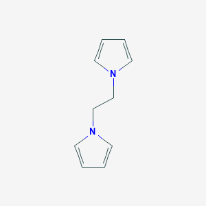 molecular formula C10H12N2 B13346151 1,2-Di(1H-pyrrol-1-yl)ethane 