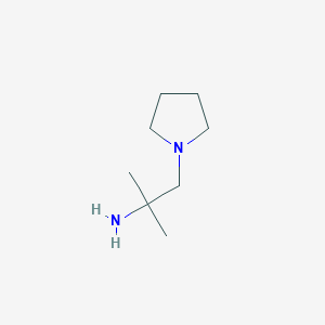 2-Methyl-1-(pyrrolidin-1-yl)propan-2-amine