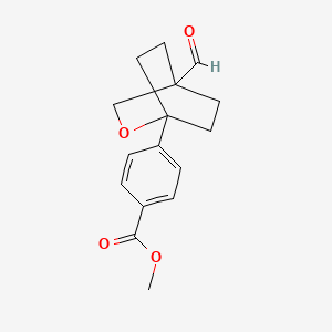 Methyl 4-(4-formyl-2-oxabicyclo[2.2.2]octan-1-yl)benzoate