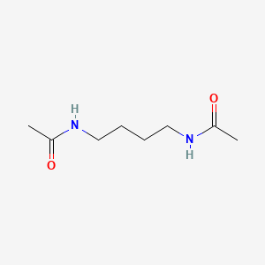 molecular formula C8H16N2O2 B13346273 N-(4-acetamidobutyl)acetamide 