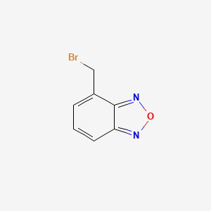 molecular formula C7H5BrN2O B1334628 4-(ブロモメチル)-2,1,3-ベンゾオキサジアゾール CAS No. 32863-30-2