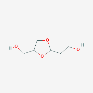 4-(Hydroxymethyl)-1,3-dioxolane-2-ethanol