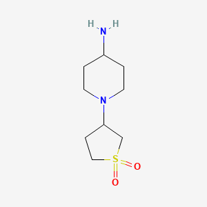 3-(4-Aminopiperidin-1-yl)tetrahydrothiophene 1,1-dioxide