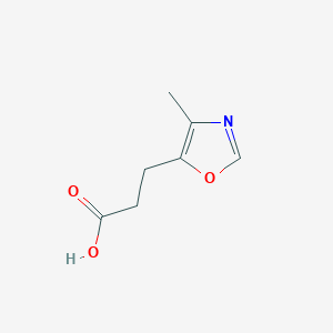 3-(4-Methyloxazol-5-yl)propanoic acid