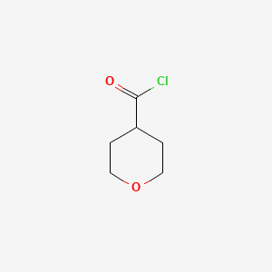 molecular formula C6H9ClO2 B1334635 四氢-2H-吡喃-4-甲酰氯 CAS No. 40191-32-0