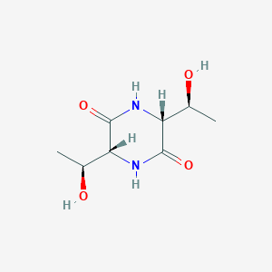 (3R,6R)-3,6-Bis((S)-1-hydroxyethyl)piperazine-2,5-dione