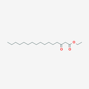 molecular formula C18H34O3 B13346365 Ethyl 3-oxohexadecanoate 